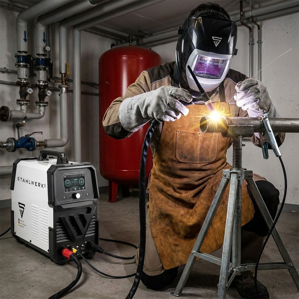Zváračka STAHLWERK AC/DC TIG 200 Pulse Pro Touch